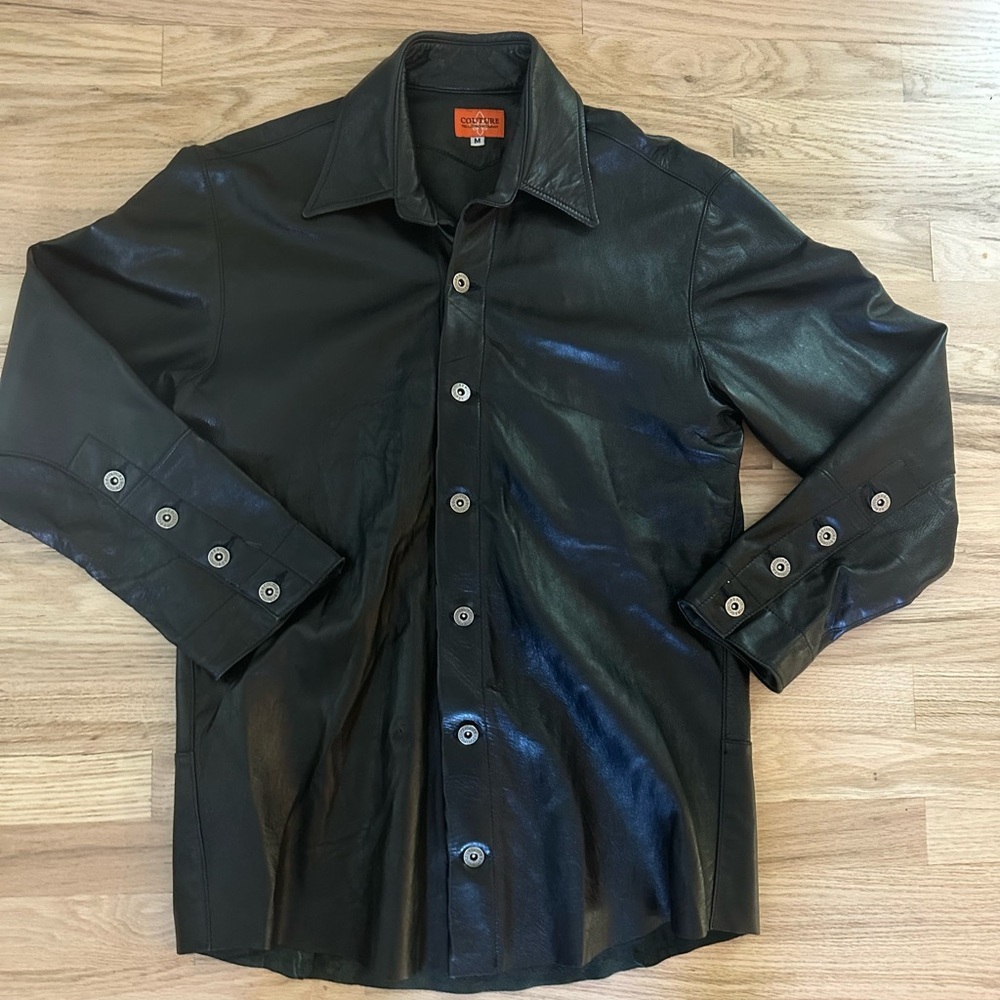 Mens Couture, The Clothing Company genuine lambskin jacket Size M